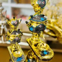 تعداد 200عدد سماور لاکی تزیینی بفروش می رسد