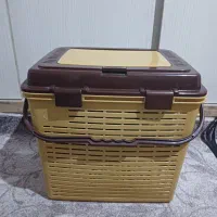سبد پلاستیکی برند ناصر در ازبالا و کنار سالم|ظروف نگهدارنده، پلاستیکی، یک‌بارمصرف|تهران, میدان ولیعصر|دیوار