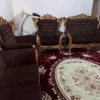 مبل سلطنتی ۷ نفره تمیز و سالم وغیر...|مبلمان خانگی و میز عسلی|تهران, گلستان (شهرک راه آهن)|دیوار