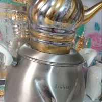 قوری استیل طلایی. نونوو|قوری، کتری، قهوه‌ساز دستی|بروجرد, |دیوار