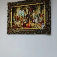 تابلو تاج گذاری حضرت سلیمان