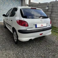 206 تیپ 5 مدل 94 کم کارکرد بی رنگ یک گلگیر رنگ