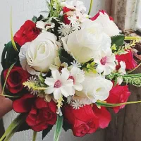 گل عروس|گل مصنوعی|یاسوج, |دیوار