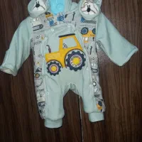 کاپشن بچه گانه ‌نوزادی سرهمی مخمل