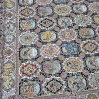 یک جفت فرش ماشینی مدل خشتی ۱۲ متری|فرش|قزوین, |دیوار