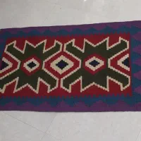 گلیم پشمی دستبافت|گلیم، جاجیم، گبه|باغستان, |دیوار