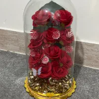 گل شیشه ای بزرگ
