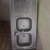 سینک ظرفشویی به همراه شیر اهرمی|مصالح و تجهیزات ساختمان|تهران, تهرانسر شمالی|دیوار