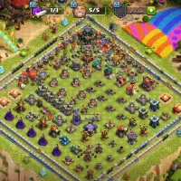 کلش 4 تا اکانت و کلن