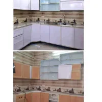 کاور کابینت کاغذ دیواری کفپوش موکت چمن مصنوعی|مصالح و تجهیزات ساختمان|کازرون, |دیوار
