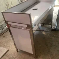 میزکار استیل هود کابینت دیواری استیل|کافی‌شاپ و رستوران|تهران, یافت آباد جنوبی|دیوار