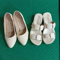 کفش ودمپایی سفید