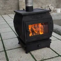 بخاری هیزمی گازی چدنی و نیمه چدنی