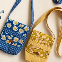 مینی کیف پارچه ای مدل آلما