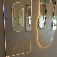 آینه گنبدی قدی نئون لبه عرض ۶۵