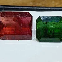 جفت تورمالین سایز درشت آفریقا نچرال و معدنی