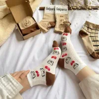 جوراب خرس قهوه ای