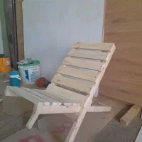 صندلی چوبی ساحلی.کمپینگ.کنار استخر .پارک و حیاط|صندلی و نیمکت|اصفهان, باغ فدک|دیوار