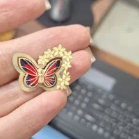 انواع پلاک سوارسکی طلا به قیمت عمده برای همکار|جواهرات|تهران, بازار|دیوار