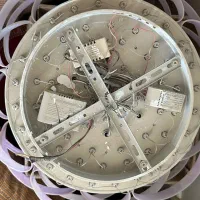 لوستر کریستالی ریموت دار|لوستر و چراغ آویز|کرمان, |دیوار