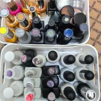 مواد کاشت ناخن و لاک ژل|آرایشی، بهداشتی، درمانی|بندر کنگان, |دیوار