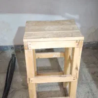 چهارپایه چوبی