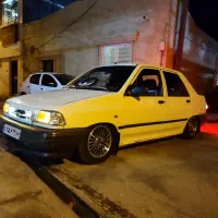 پراید 95 بیرنگ بدون ضربه  فقط معاوضه با پارس