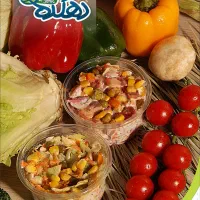 تولید و پخش انواع سالاد با مجوز بهداشت