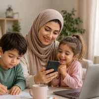 کار باگوشی داخل منزل برای خانمها
