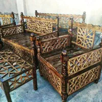 تخت سنتی چوبی