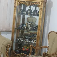 سرویس کامل مبلمان ویترین و میز تلویزیون