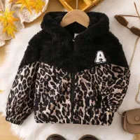 کاپشن خز پلنگی دخترانه|کفش و لباس بچه|کرمانشاه, |دیوار