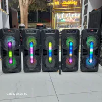 اسپیکر ۲ساب۸اینچ میکروفون دار زیر قیمت کارخانه