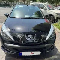 فروش ۲۰۷ مشکی  ابنوس  tu3 ارتقا فول(۸۵ گانهesp)