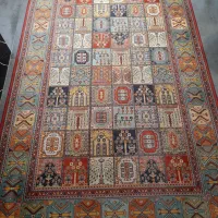 فرش طرح ابریشم ماشینی درحدنوبسیارتمیز
