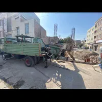 پمپ بتن زمینی با اکیب مجرب