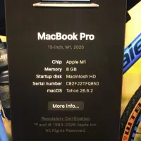 مکبوک پرو MacBook Pro M1|رایانه همراه|اصفهان, لنبان|دیوار