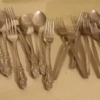 ۲۶تا قاشق و چنگال استیل اصل قدیم