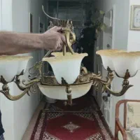 لوستر شکیل|لوستر و چراغ آویز|بروجرد, |دیوار