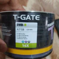 دی وی دی DVDخام برند تی گیتT-GATE