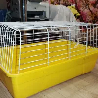 قفس خرگوش/خوکچه هندی - ۶۰x۳۵ - کاملاً ضدعفونی شده