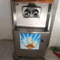 دستگاه بستنی قیفی کره ایی پارو فلزی