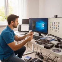 تعمیرات نرم‌افزاری و نصب ویندوز در محل کار و منزل|خدمات رایانه‌ای و موبایل|زاهدان, |دیوار