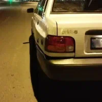 پراید80بدون رنگ دوگانه سی ان جی