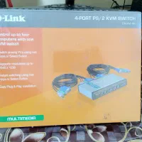 سوییچ KVM دی-لینک مدل DKVM-4K برای 4 عدد کامپیوتر