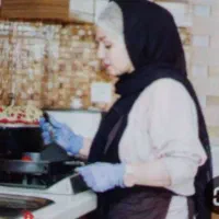 خانم جهت انجام امور منزل وآشپزی