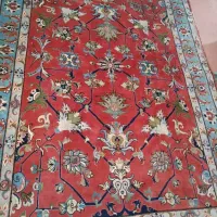 فرش قدیمی افشان آنتیک ۶متری