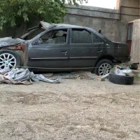 پژو 405 تصادفی