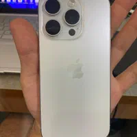 iphone 15pro white titanium zaa آیفن ۱۵ پرو سفید|موبایل|تهران, سنائی|دیوار