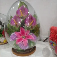 گل مصنوعی تخم مرغی|گل مصنوعی|قدس, شهرقدس|دیوار